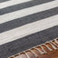 Tapis rayé en coton tissé à plat à la main Anayah-1442046810
