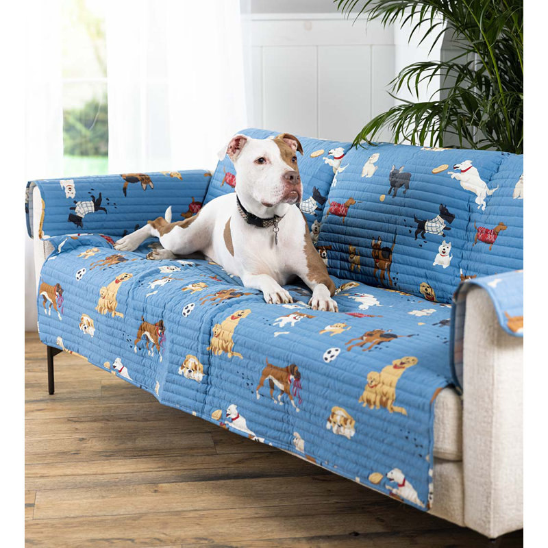Housse de protection pour animal de compagnie, housse pour causeuse Blue Dog Park