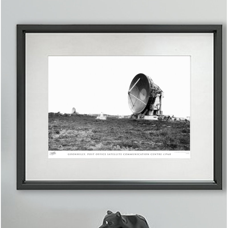 Goonhilly, Post Office Satellite Communication Centre C1968 - Single Picture Frame Print, 60cm H x 80cm W x 2.3cm D