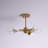 Kiersten Glass Semi Flush Mount