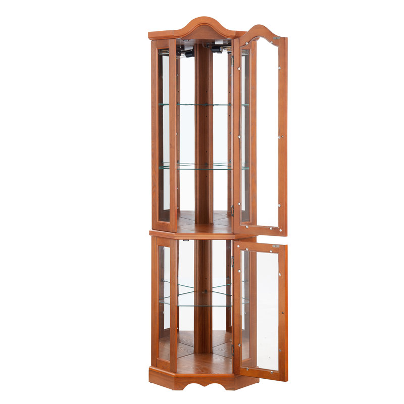 FF-112539459665 Display Case, Oak