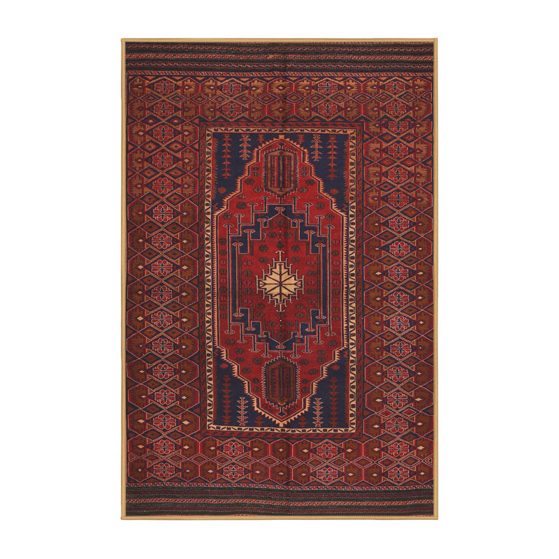 Southwestern Indoor Rug, Rectangle 4' x 6'
