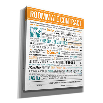 Harjun " Roommate Contract " by JJ Brando