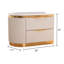 Table de chevet 2 tiroirs Lauradetailed