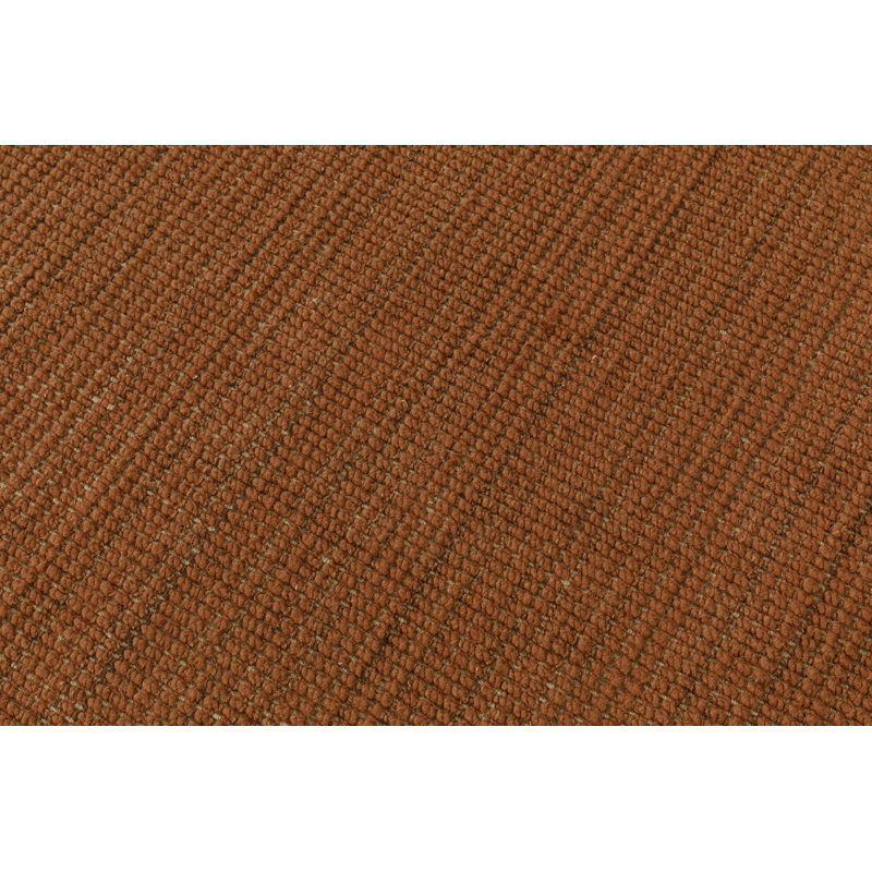 Guthrie Novi Hand-Loomed Wool Solid Area Rug, Rectangle 2' x 3', Clay