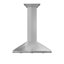48" KL2 400 CFM Convertible Wall Mount Range Hood in Brushed Stainless Steel-1420641673