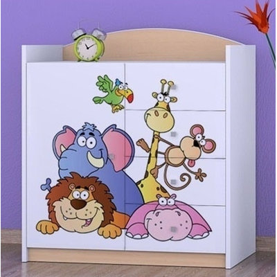 Niemeyer Kids 4 - Drawer Combo Dresser
