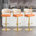 Orange/White