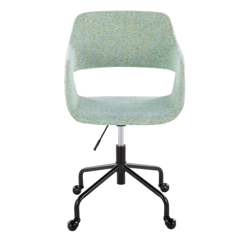 Chaise de bureau Margarit, Vert