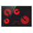 LG 30" Radiant Cooktop, 5 Burner, Black, Energy Star, Black Ceramic