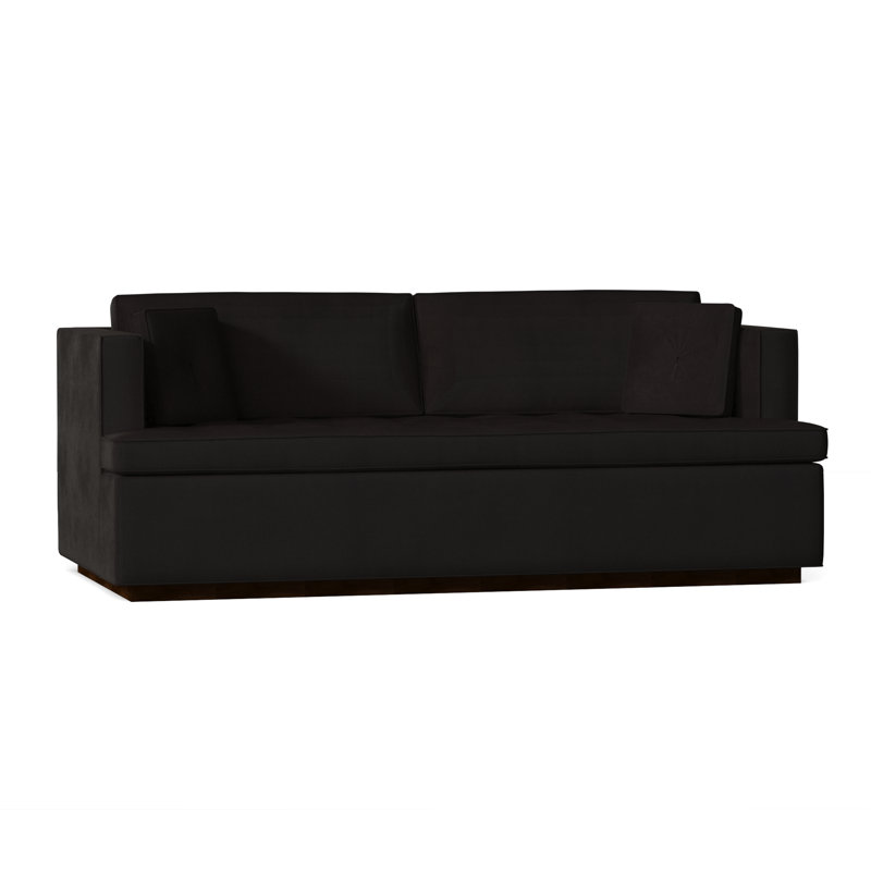 Maxwell Upholstered Sleeper Sofa, Grayson Espresso, 75" W