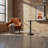 Lurene 22 Inch Round Side End Table - Cast Aluminum With Hammered Texture For Small Places-1346318444