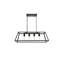 Luminaire suspendu linéaire à intensité variable Barraza-227137275-157984354