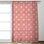 Panneau de rideau simple diaphane avec passe-tringle classique Moon phases