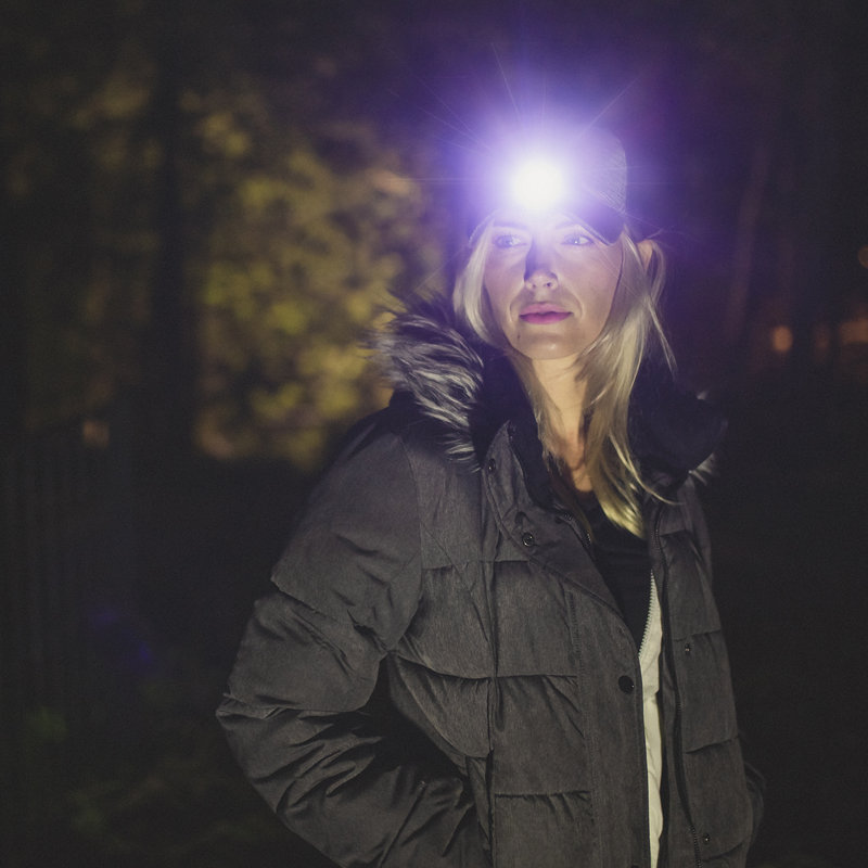 1.42'' Battery Powered Integrated LED Headlamp