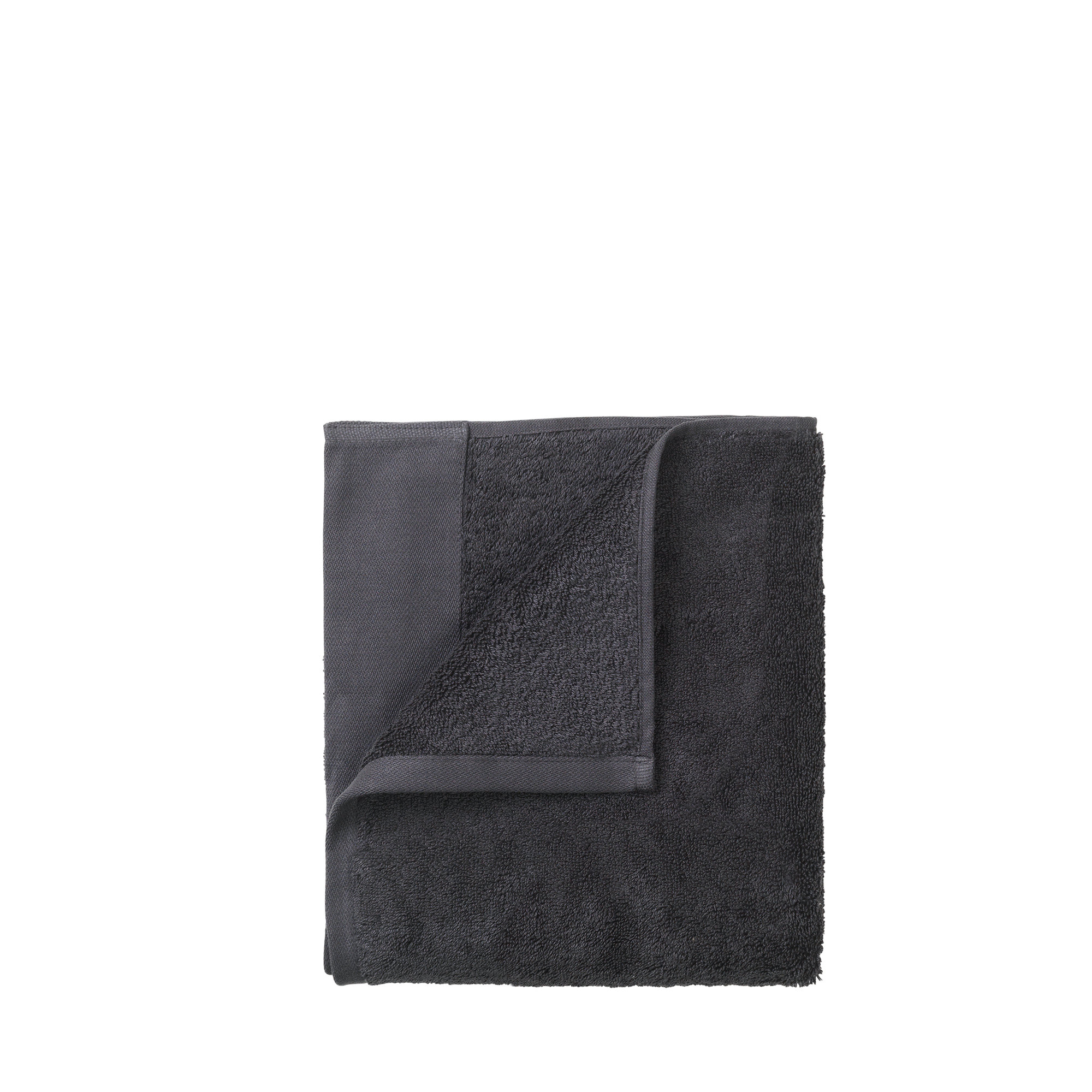 RIVA 100% Organic Cotton Washcloth Towel Set, Magnet Charcoal