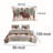  Green/Brown Microfiber Reversible Quilt Set-619915926