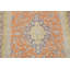 Tapis floral motif persan Kashan noué à la main 6 x 10