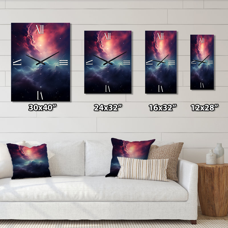 Jerray - Space Wall Clock, Small