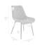 Chaise d'appoint rembourrée en bois massif Tonna-236882456
