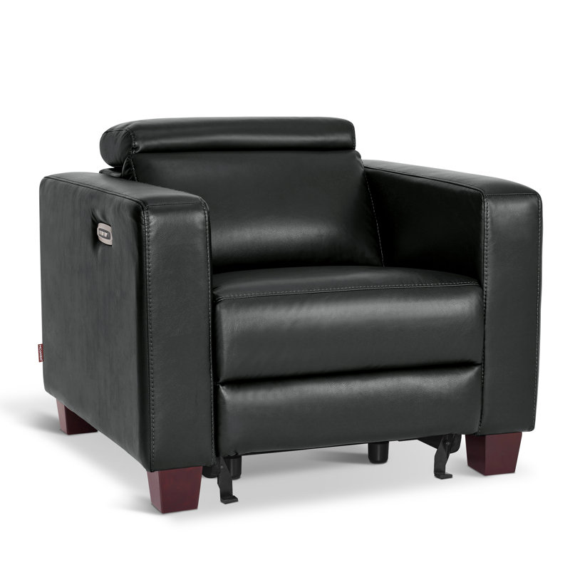  Fauteuil inclinable électrique Wall-hugger, repose-pieds haut avec repose-tête réglable, pour petits espaces