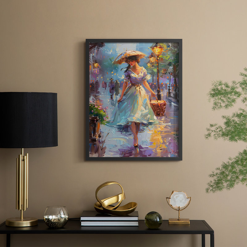 WOMEN-CCLxx - Reproduction encadrée de première qualité, prête à être accrochée