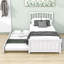 Lit plateforme simple avec lit gigogne-434241463