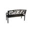 Banc de jardin en métal Kopnisky Hummingbird