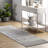Amanuel Moroccan Geometric Area Rug in Dark Gray-1417941992