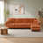 Chenille orange