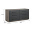 Commode double 6 tiroirs Debi