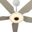 Ventilateur de plafond standard à DEL à 5 pales Ahriya avec télécommande et ensemble d'éclairage inclus-78297191-28159384