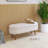 43.5 In. Rectangle Storage Ottoman In Beige