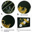 Fleurs jaunes «Forsythia Close Up» - ensemble de reproductions d'art mural floral-705003880-705003882