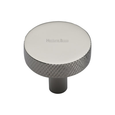 Heritage Brass Signac Heritage Cabinet Knob Knurled Disc Design