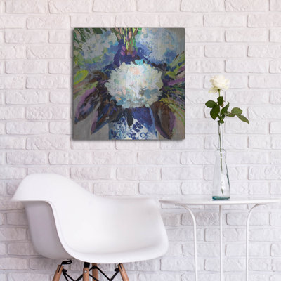 "Hydrangea Chinoiserie 2" par Jeanette Vertentes