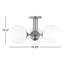 Luna Glass Semi Flush Mount-1953850294
