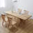 4 - Person Solid Wood Top Double Pedestal Dining Set-99330501