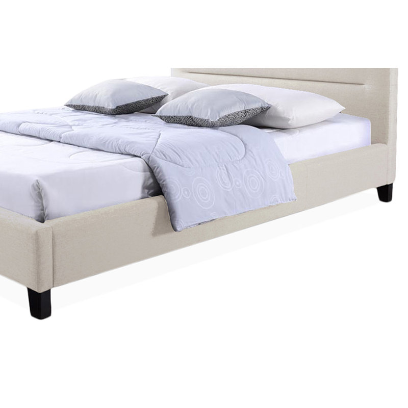 Lit plateforme tapissier Legler, Grand