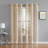 Pair Of Color Knitted Lace Curtains With 6 Grommets Per Panel-533577738-533577730