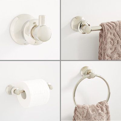 Signature Hardware 4 - Piece Bathroom Hardware Set