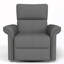 Fauteuil inclinable manuel berçant rembourré-131655175