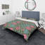 Ensemble de housse de couette designart fleurs-35228477