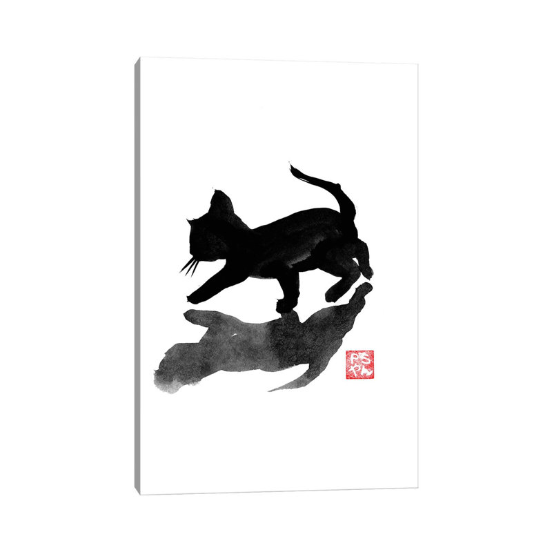 Playing In The Sun by Péchane - Print on Canvas, 20.32 cm H x 30.48 cm W, Wrapped Canvas