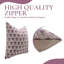 Fabdivine Kohinoor Luxury Handmade Linen Pillow Cover Block Print Decorative Cushion for Living Room- 14X14 Inch-97418774