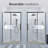 Frameless Single Sliding Shower Door