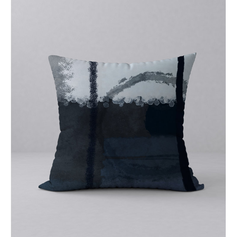 Nouvelle housse de coussin décoratif carrée et insert, H 24 po x l 24 po