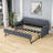 Kemel Upholstered Daybed with Trundle Bed-1862052199