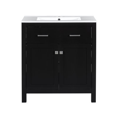 Ensemble de meuble-lavabo moderne 60 "avec meuble-lavabo double 60" (séparé)