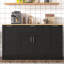 Buffet de 53 po avec tiroir et tablettes réglables-1230020773